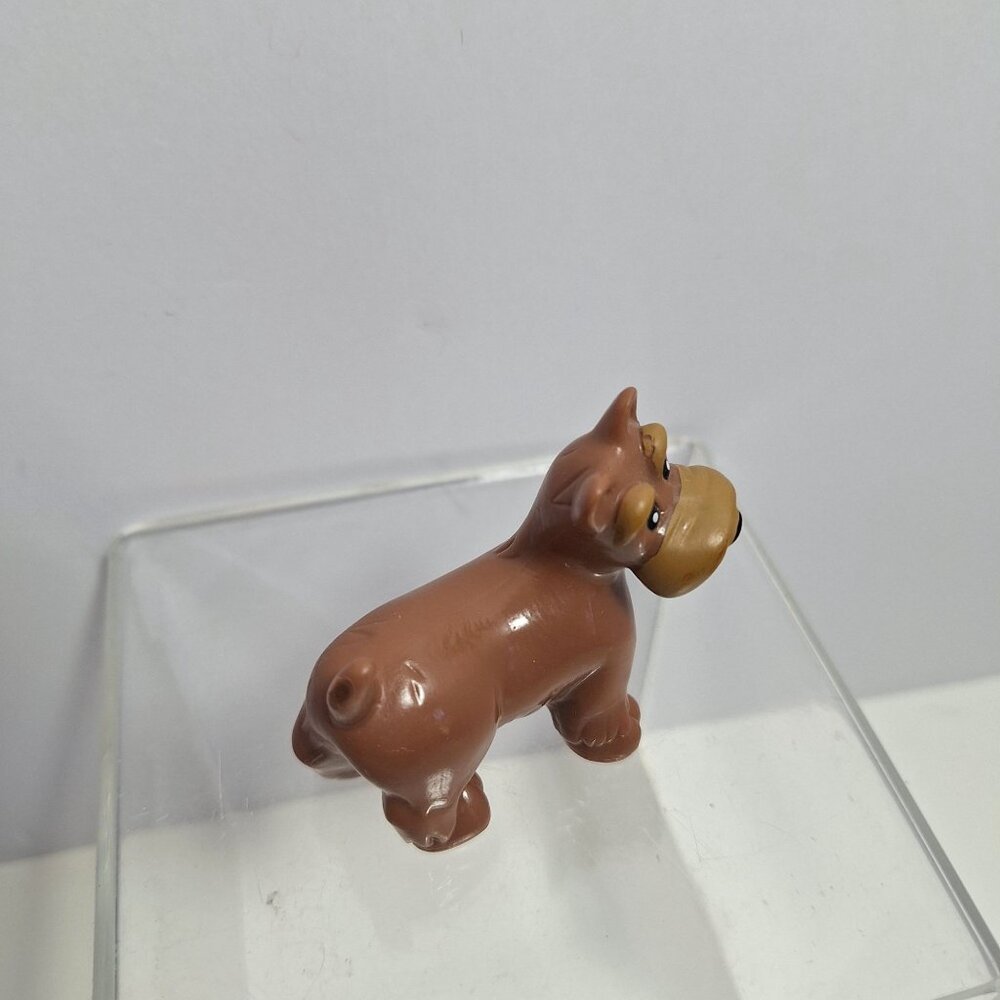 Little Tikes Brown Dog 2" Terrier Puppy Vintage Scottie Tan - Picture 11 of 14